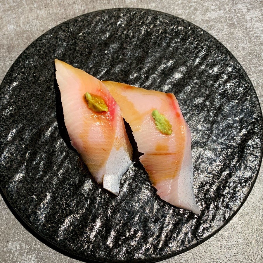 Hamachi Toro Sushi (2pcs) ($12.95)