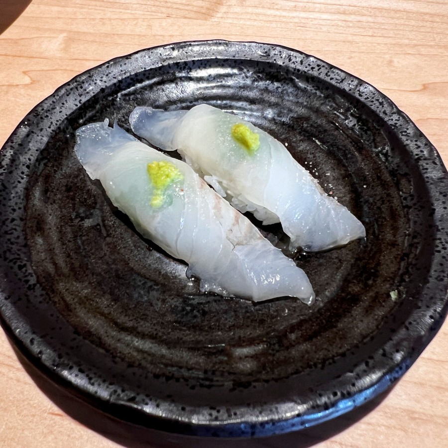 Hirame Sushi (2pcs) ($7.95)