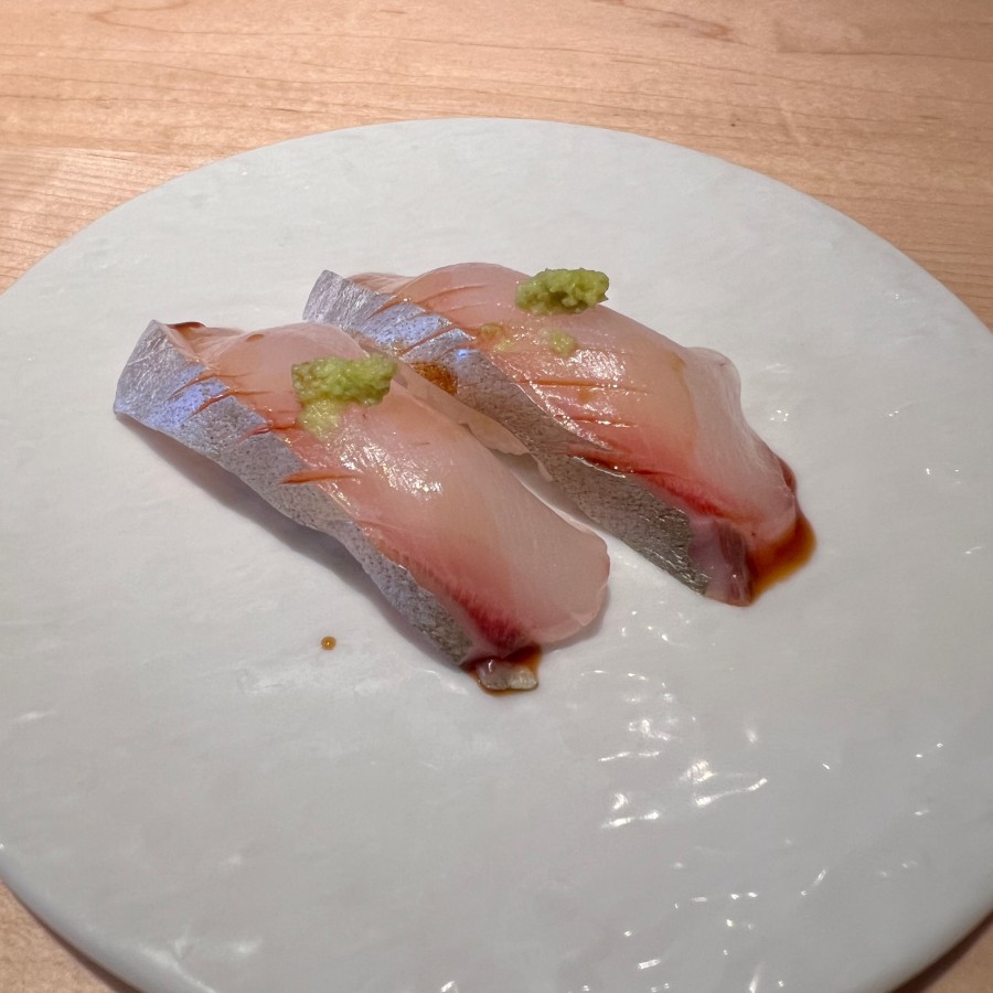 Shima-Aji Toro Sushi (2pcs) ($14.95)