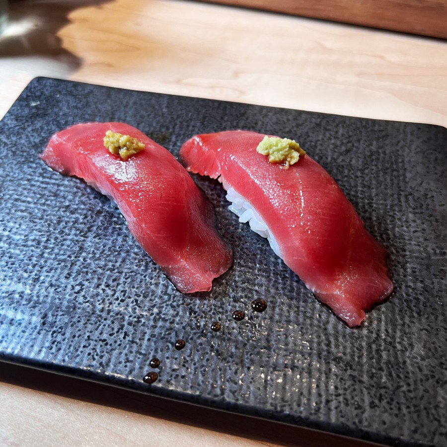 Bluefin Tuna Sushi (2pcs) ($8.95)