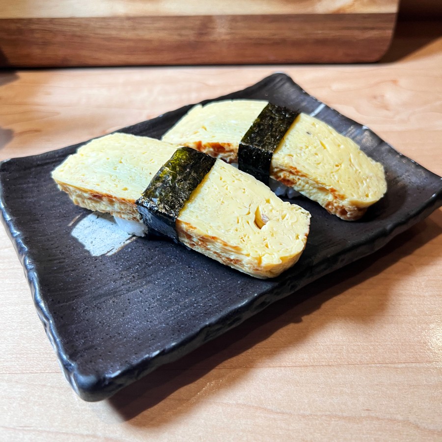 Tamago Sushi (2pcs) ($3.50)